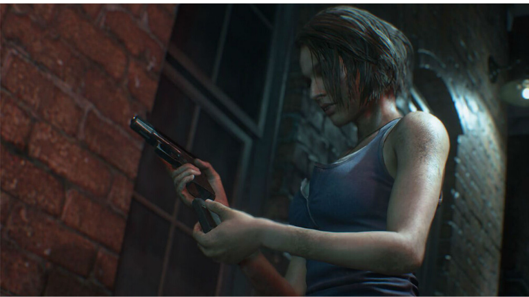 Who voiced Jill Valentine in Resident Evil 1996 ? 