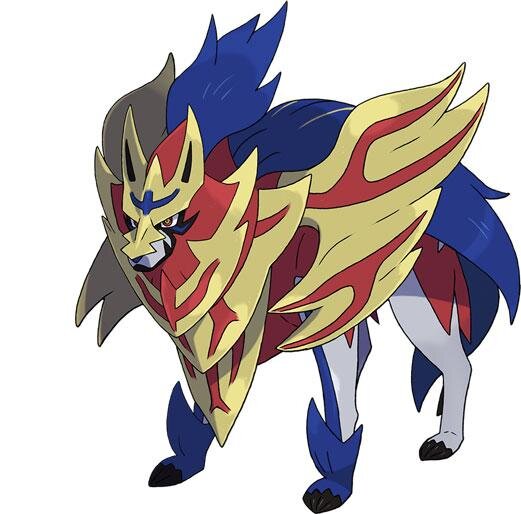 legendary pokemon sword and shield Zamazenta