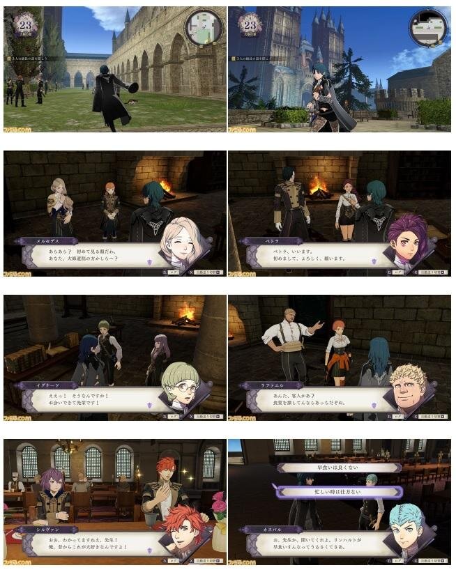 Fire Emblem : Three Houses scene 01