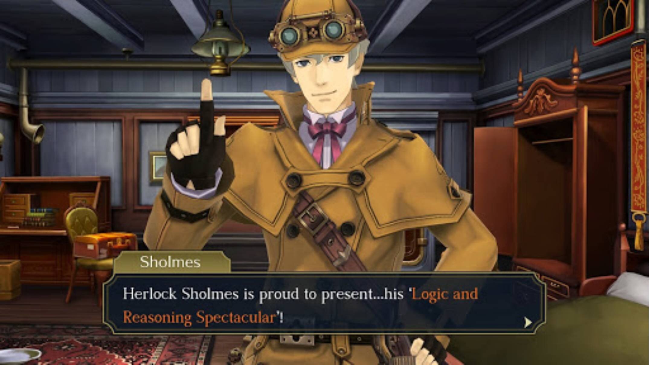 Objection!! It’s Herlock Sholmes, not Sherlock Holmes! Objection!! It’s Herlock Sholmes, not Sherlock Holmes!